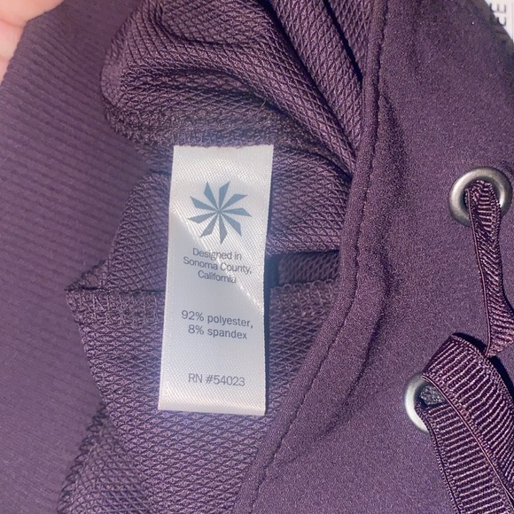 Athleta Midtown Trouser Wira Purple Wide-Leg Pants Size 8 NWT - Picture 4 of 6